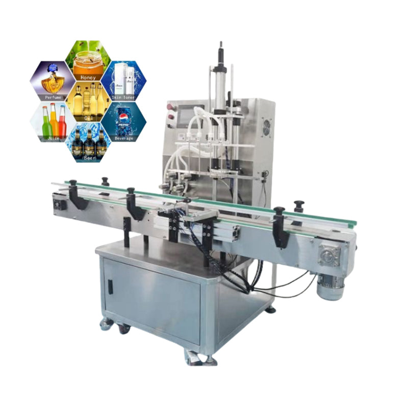 Automatic High Precision Liquid Juice Beverage Filling Machine Liquid Production Line for Food & Chemical Industry