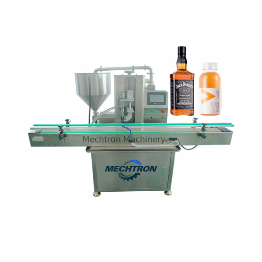 Automatic Perfume Rotor Pump Whisky Cosmetic Cream Body Lotion High Viscosity Paste Sauce Jam Filling Machine With High Speed