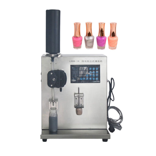 Semi-automatic Nail Polish Makeup Remover Peristaltic Pump Liquid Small Bottle Filling Machine With Single Head