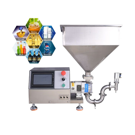 Ketchup Toothpaste Soap Shampoo Gel Liquid Detergent Shower Bathing Cream Raw Material Rotary Lobe Pump Cream Filling Machine