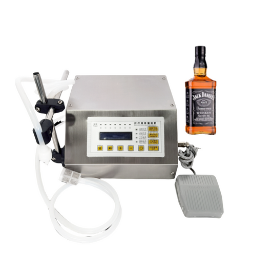 Semi-automatic Digital Control Honey Oil Sauce 250ml to 1000ml High Viscosity Quantitative Weighing Filling Machine