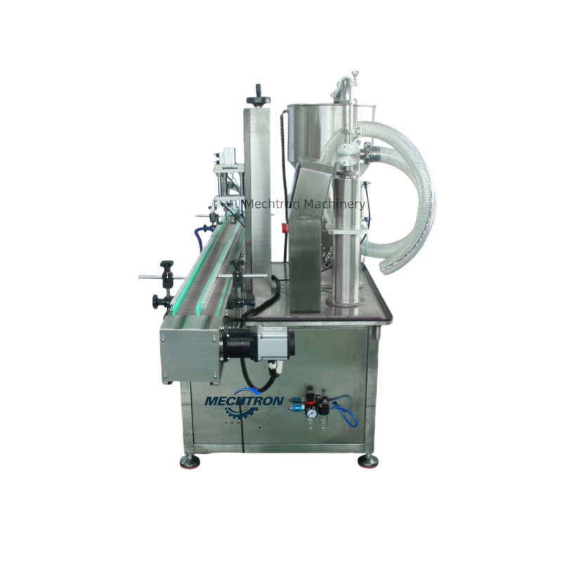 Automatic Perfume Rotor Pump Whisky Cosmetic Cream Body Lotion High Viscosity Paste Sauce Jam Filling Machine With High Speed