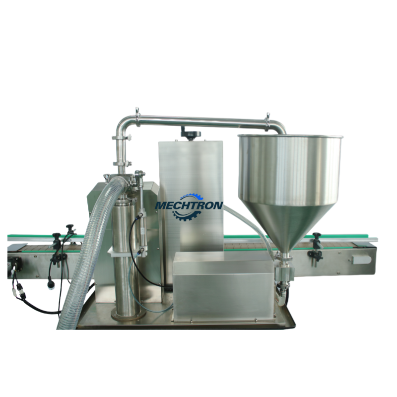 Automatic Perfume Rotor Pump Whisky Cosmetic Cream Body Lotion High Viscosity Paste Sauce Jam Filling Machine With High Speed