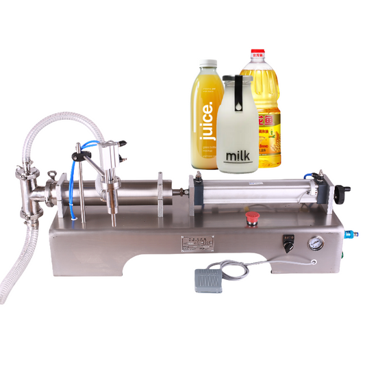 Semi-automatic High Accuracy Liquid Filling Machine Self-fluid Water Juice Beverage Quantitative Filling Machine