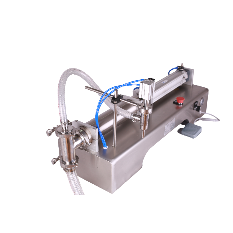 Semi-automatic High Accuracy Liquid Filling Machine Self-fluid Water Juice Beverage Quantitative Filling Machine
