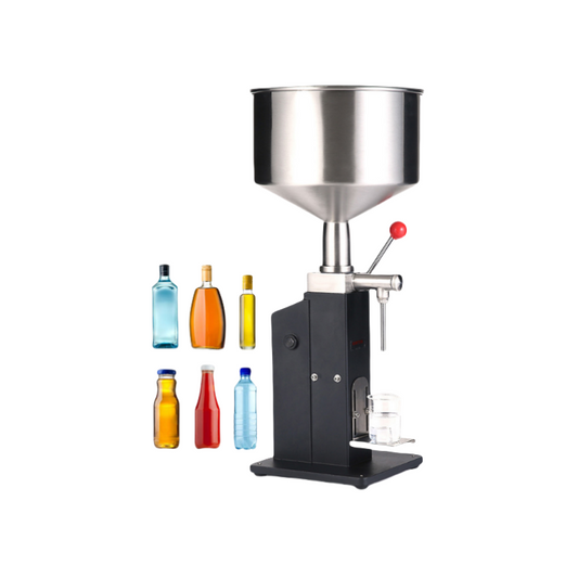 Manual A03 Paste Honey Liquid Filling Machine Cream Bottle Vial Filler Sauce Jam Nail Polish 5-50 ml Food Processor