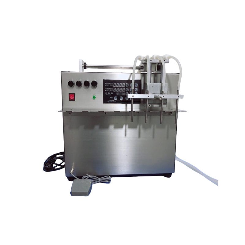 Spout Pouch Beverage Bag Liquid Filling Machine Digital Control Compact Precise Numerical Control Filling Machine With 4 Nozzles
