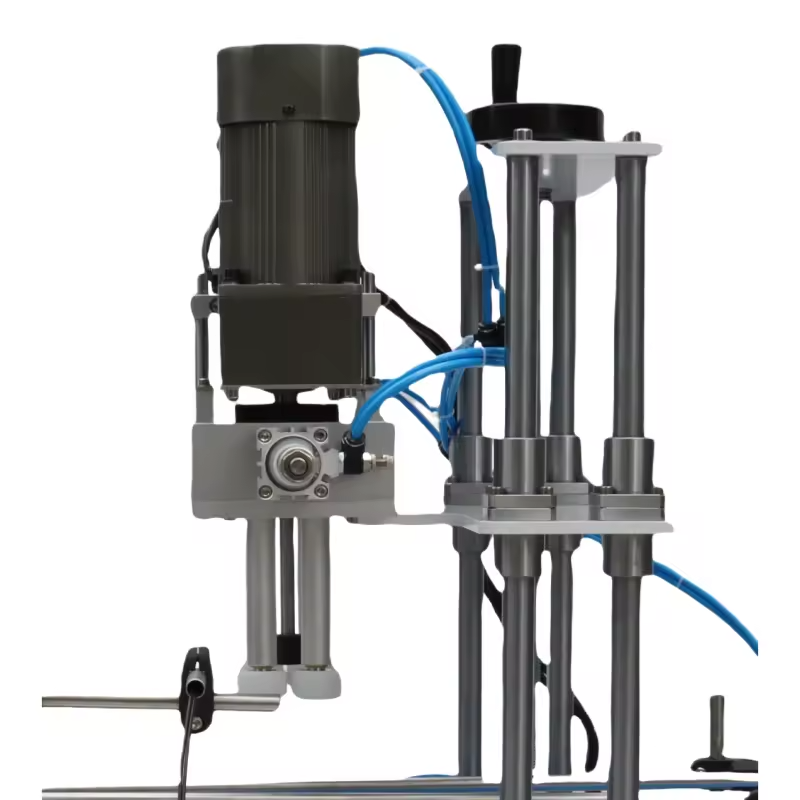 Automatic Small Essential Liquid Filling Machine Oil Perfume Juice Liquid Bottle Filling Capping and Labeling Machine