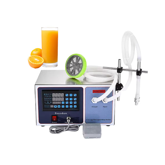 Semi-automaticDigital Control Perfume 8.5L Liquid Filling Machine for Spirits Brandy Whisky With Electric Pump