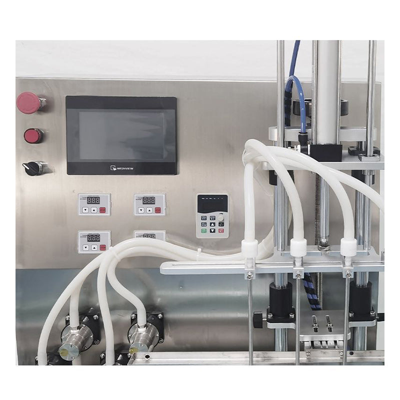Automatic High Precision Liquid Juice Beverage Filling Machine Liquid Production Line for Food & Chemical Industry